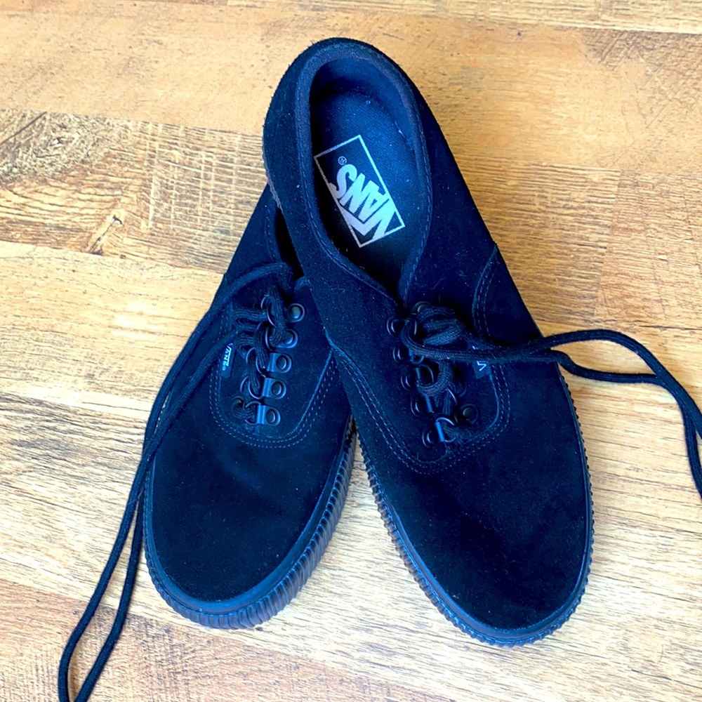 Vans- All black platform